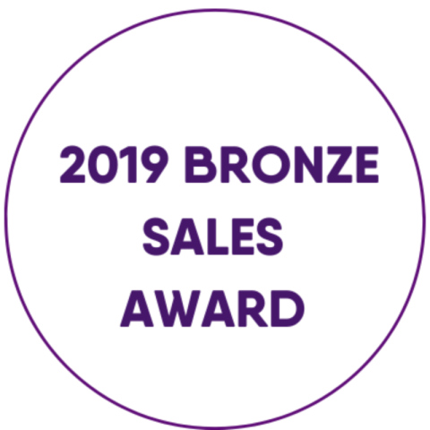 2019 Bronze Sales Award