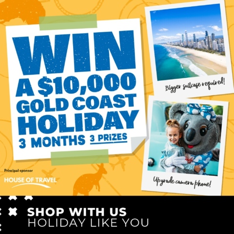 Win $10,000 Gold Coast Holiday