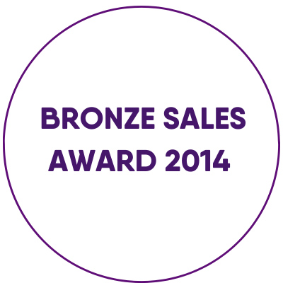 Bronze Sales Award 2014