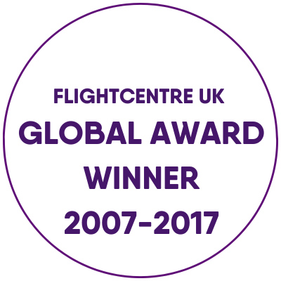 Flight Centre UK Global Award Winner