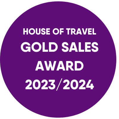 House of Travel Gold Sales Award 2023/2024