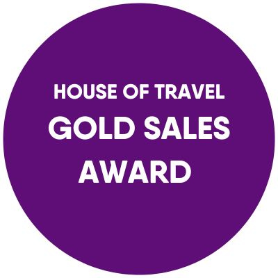 House of Travel Gold Sales Award