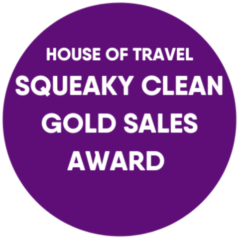 Squeaky Clean Gold Sales Award