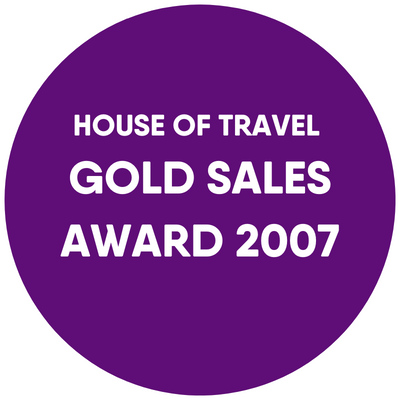 House of Travel Gold Sales Award 2007
