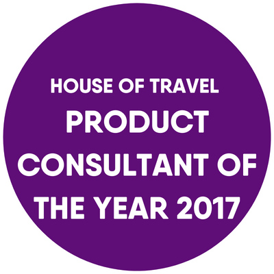 House of Travel Product Consultant of the Year 2017