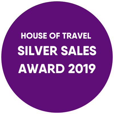 House of Travel Silver Sales Award 2019