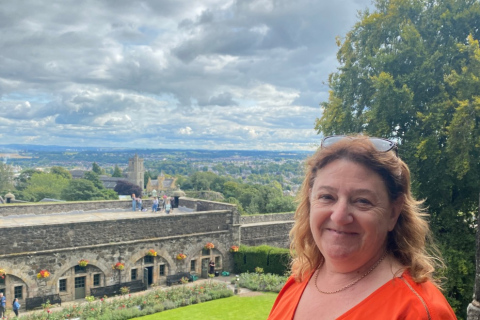 Stirling Castle in Scotland Bev Mitchell