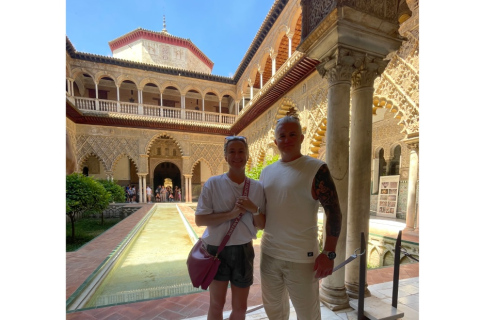 Postcard from Royal Alcazar of Seville